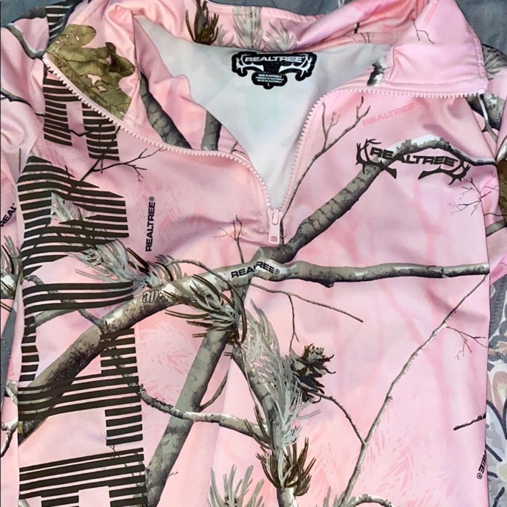 Real tree long sleeve top